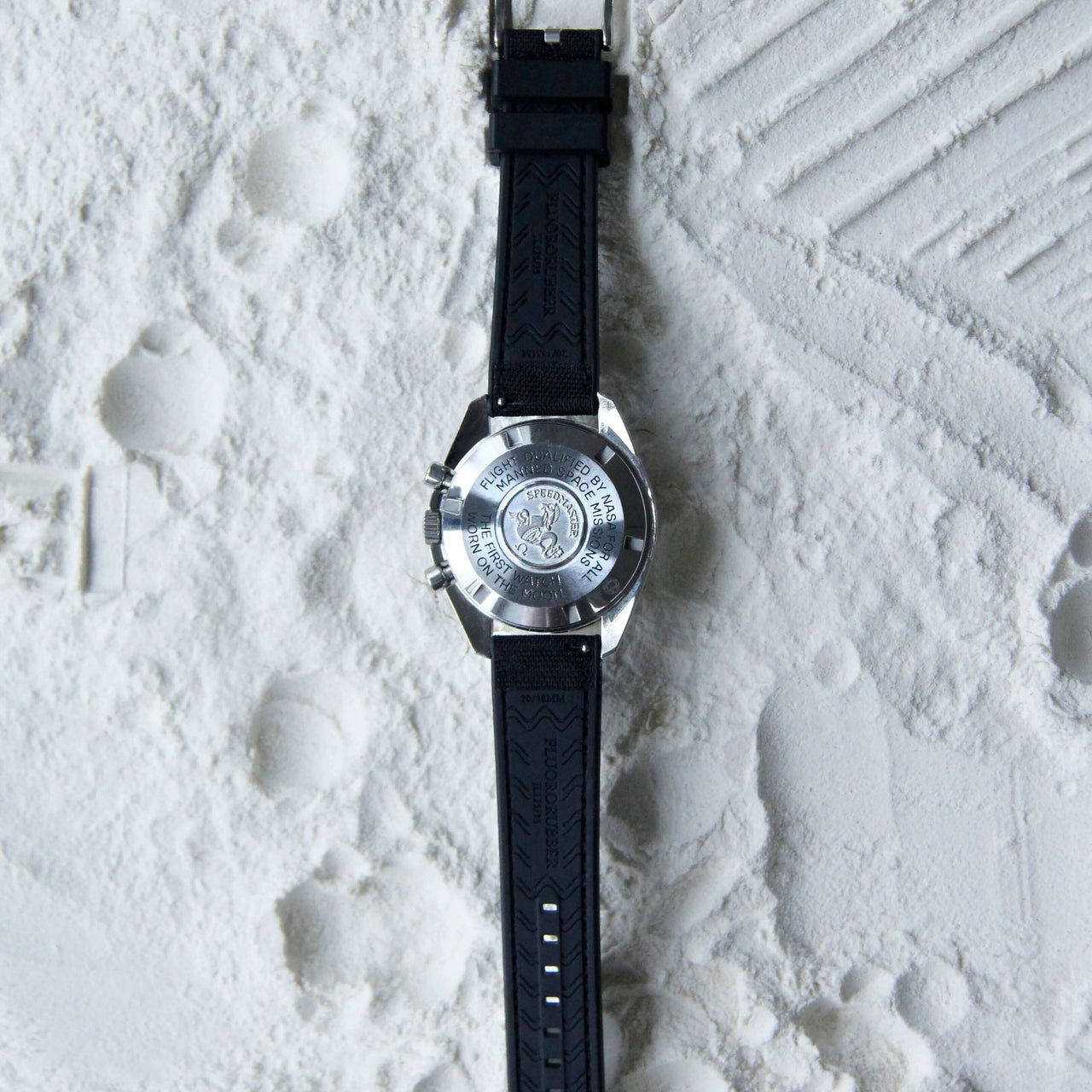 Sailcloth and Rubber Watch Strap- Hybrid Quick Release Strap From Strap Monsters