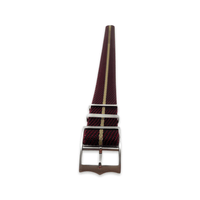 Thumbnail for Tudor Style Fabric Knit Single Pass Military Style - Luxury Burgundy and Gold