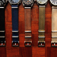Thumbnail for Vintage Style Woven Fabric Military Watch Strap