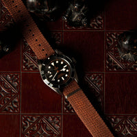 Thumbnail for Vintage Style Woven Fabric Military Watch Strap