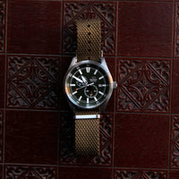 Thumbnail for Vintage Style Woven Fabric Military Watch Strap