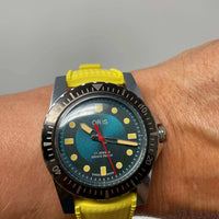 Thumbnail for Yellow Tropical FKM Rubber Watch Strap