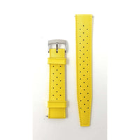 Thumbnail for Yellow Tropical FKM Rubber Watch Strap
