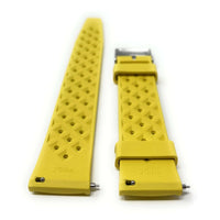 Thumbnail for Yellow Tropical FKM Rubber Watch Strap
