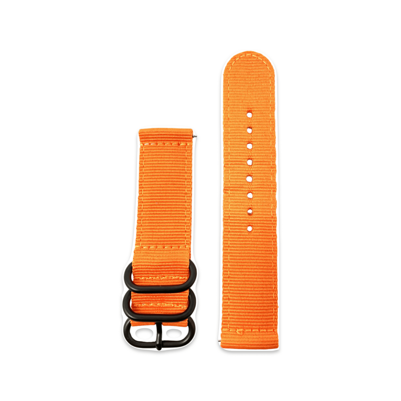Zulu Military Style Strap Two Piece with Quick Release Pins- Garmin Compatible