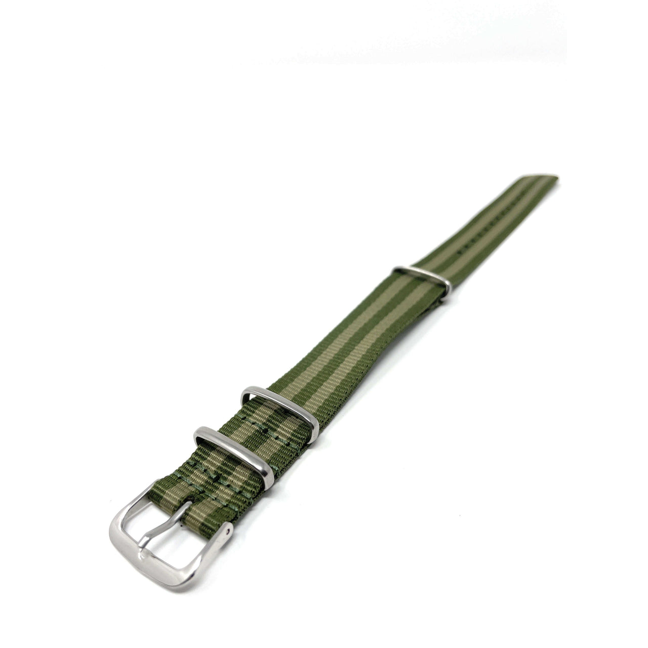 Classic Military Style Strap -Olive Green and Khaki