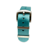 Seatbelt Military Style Watch Strap - Tiffany Blue